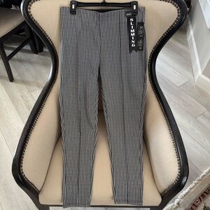 NWT Kay Unger New York Striped Slimming Pants